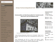 Tablet Screenshot of baurecht-anwalt-verkehrsrecht.de